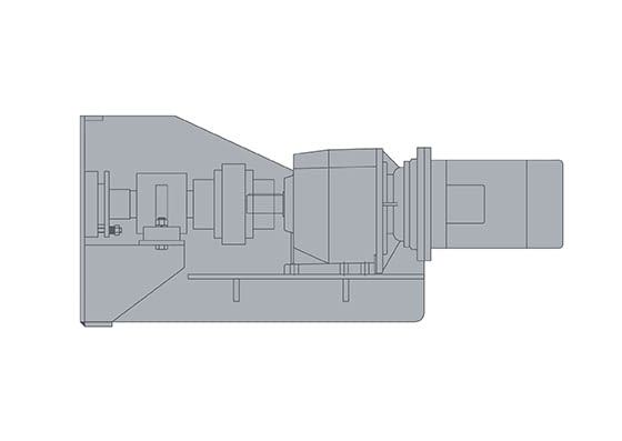 Bancada / sillín del motorreductor